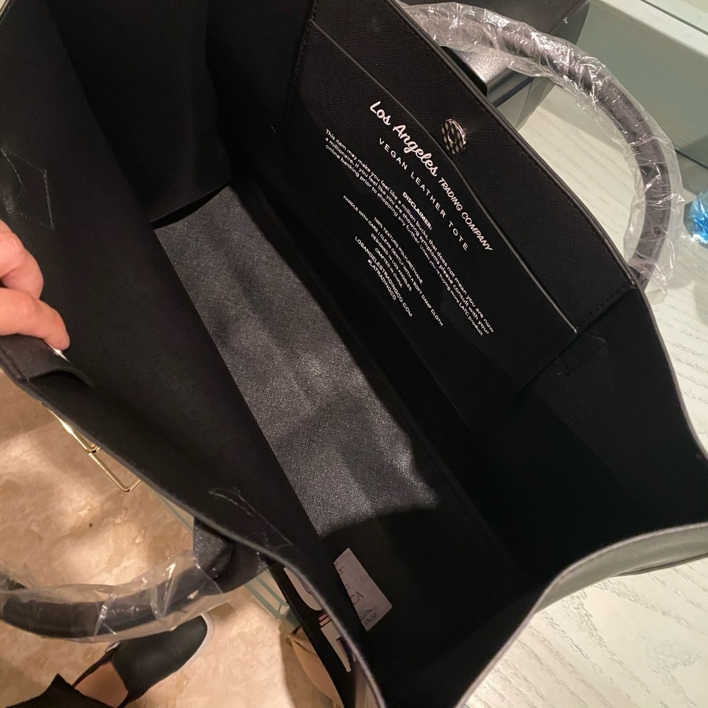 *LAST ONE* Boss Babe Vegan Leather Tote - Picture 6 of 6